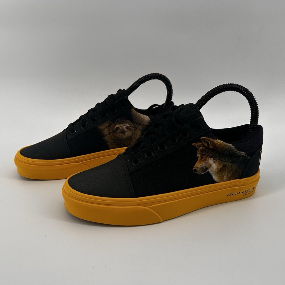 Vans X National Geographic Old Skool Mens 4 Womens 5.5 Skateboard Sneakers